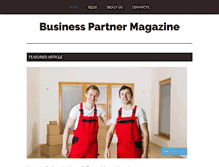 Tablet Screenshot of businesspartnermagazine.com